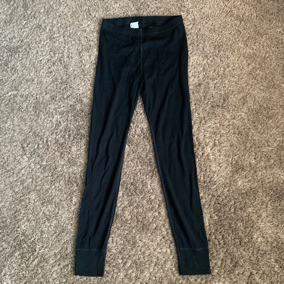 Mountain Warehouse Extreme Merino Wool Blend Base Layer Pants Women's Sz.8 Black - Picture 1 of 7